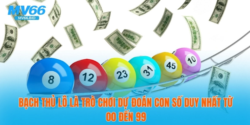 Bạch thủ lô là trò chơi dự đoán con số duy nhất từ 00 đến 99