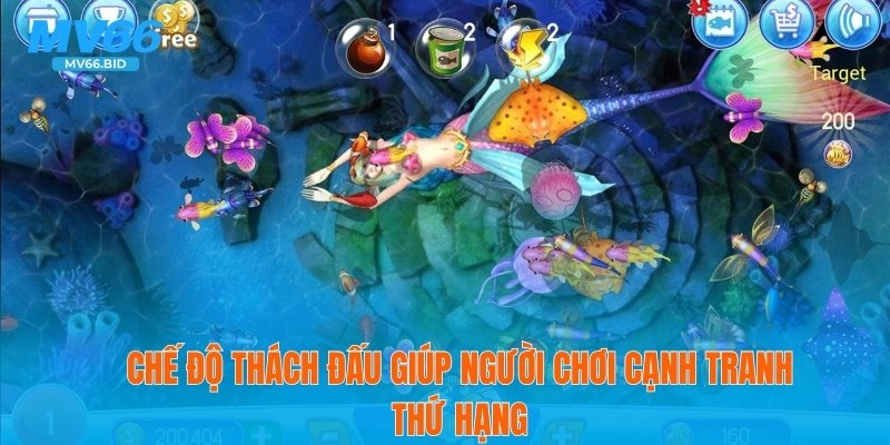 Chế độ Thách Đấu giúp người chơi cạnh tranh thứ hạng