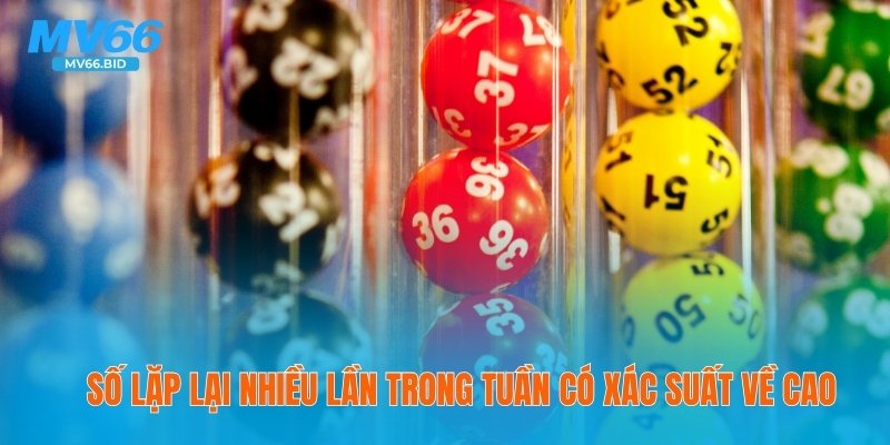 Số lặp lại nhiều lần trong tuần có xác suất về cao