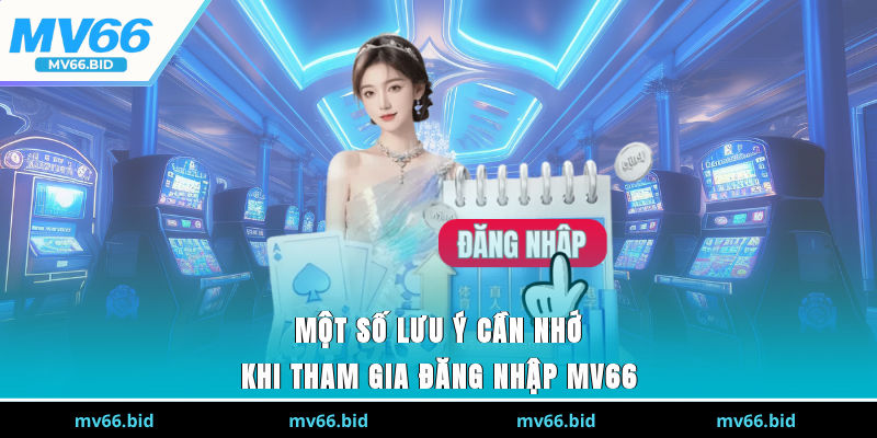 Một số lưu ý cần nhớ khi tham gia đăng nhập MV66