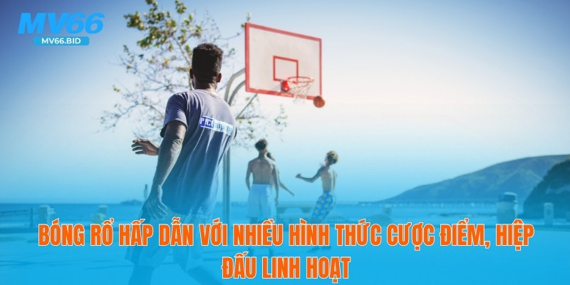 Bóng rổ hấp dẫn với nhiều hình thức cược điểm, hiệp đấu linh hoạt